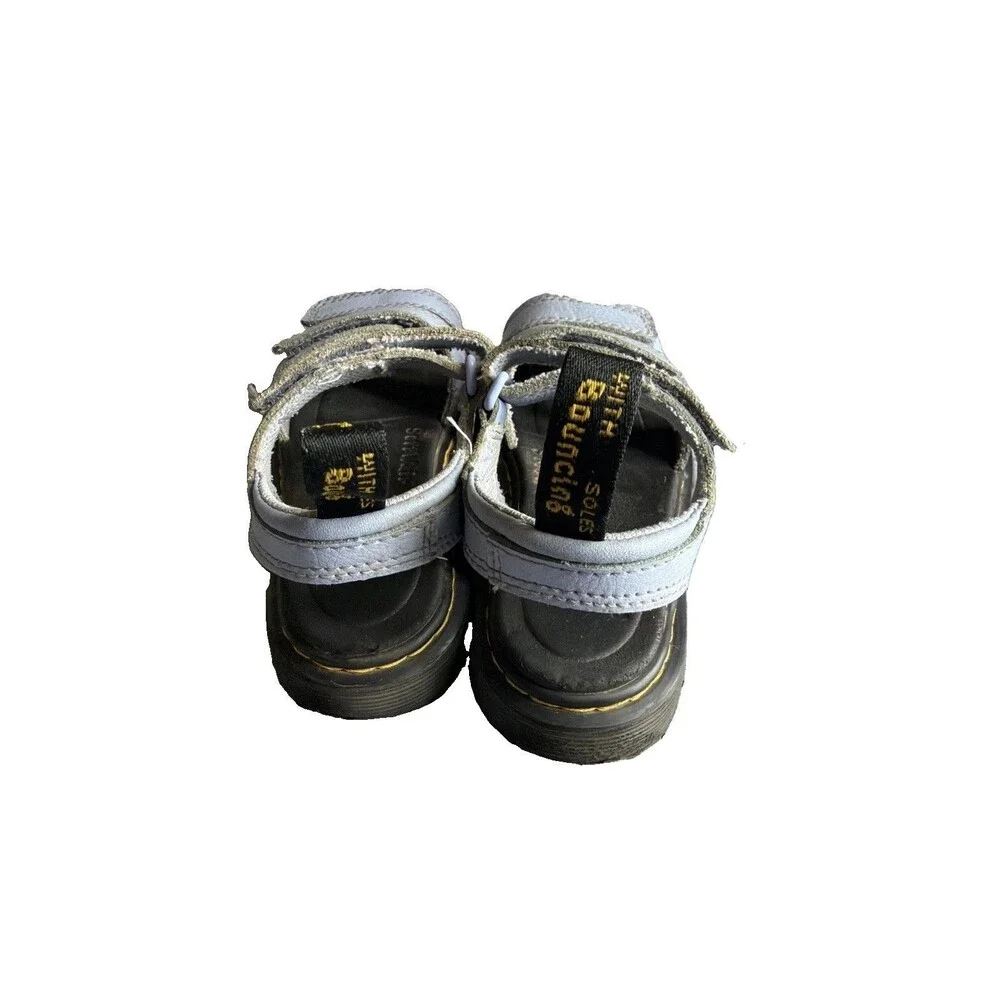 Dr. Martens Air Wair Blue Leather Sandal Youth Size 13 US/ EU 31 Klaire J